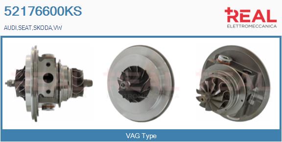 Core assembly, turbocharger (52176600KS)