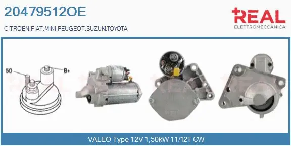Starter (20479512OE)