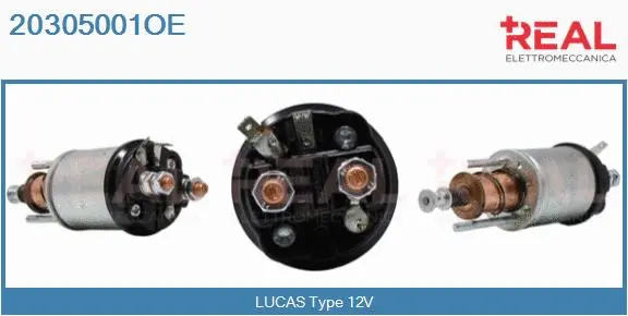 Solenoid Switch, starter (20305001OE)