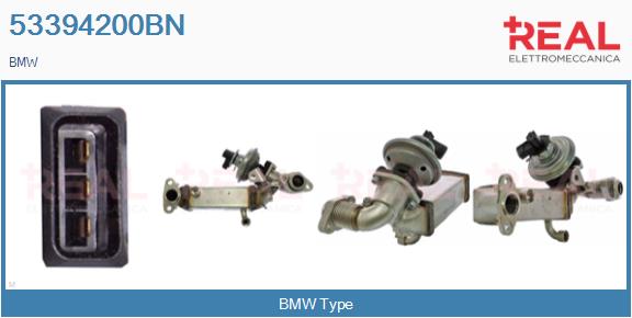 Cooler, exhaust gas recirculation (53394200BN)