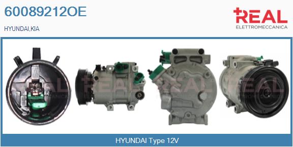 Compressor, air conditioning (60089212OE)