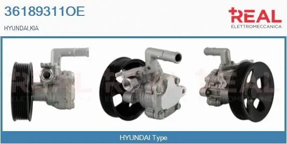 Hydraulic Pump, steering (36189311OE)