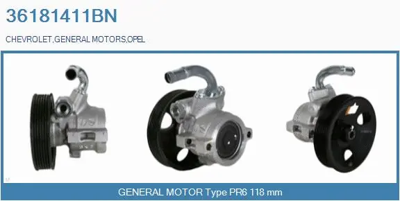 Hydraulic Pump, steering (36181411BN)