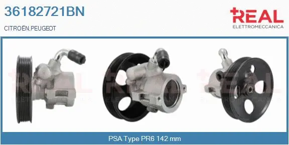 Hydraulic Pump, steering (36182721BN)