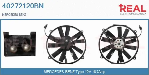 Electric Motor, radiator fan (40272120BN)