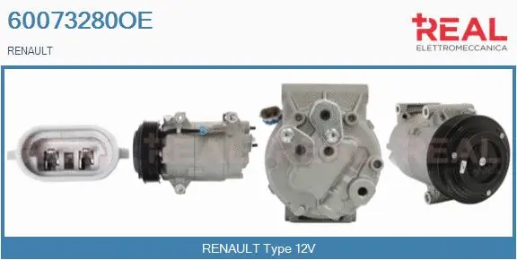 Compressor, air conditioning (60073280OE)