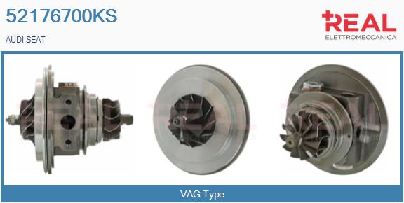 Core assembly, turbocharger (52176700KS)