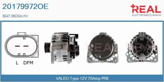 Alternator (20179972OE)