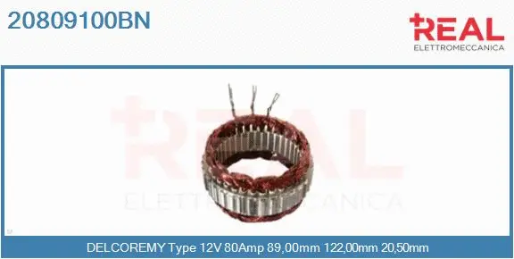 Stator, alternator (20809100BN)