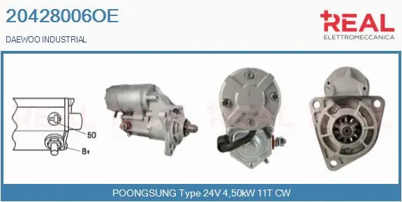 Starter (20428006OE)