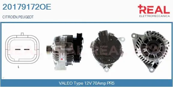 Alternator (20179172OE)