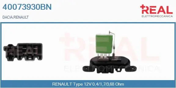Resistor, interior blower (40073930BN)