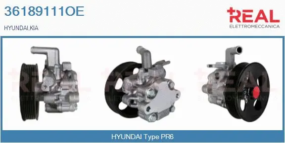 Hydraulic Pump, steering (36189111OE)