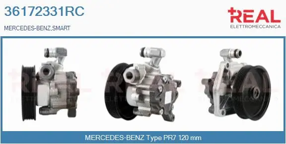 Hydraulic Pump, steering (36172331RC)