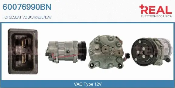 Compressor, air conditioning (60076990BN)