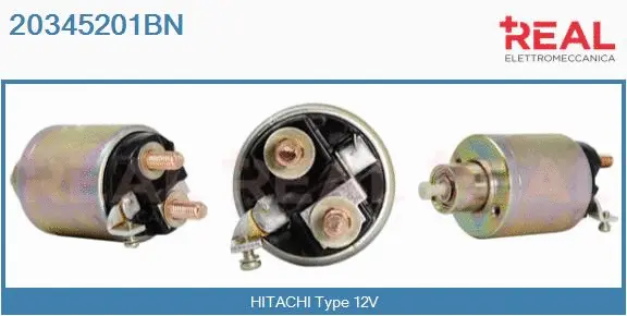 Solenoid Switch, starter (20345201BN)