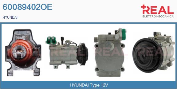 Compressor, air conditioning (60089402OE)