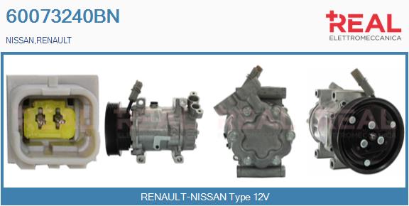 Compressor, air conditioning (60073240BN)