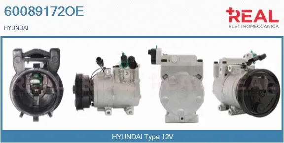 Compressor, air conditioning (60089172OE)