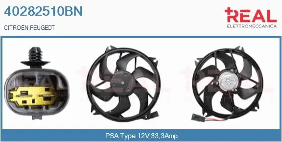 Electric Motor, radiator fan (40282510BN)