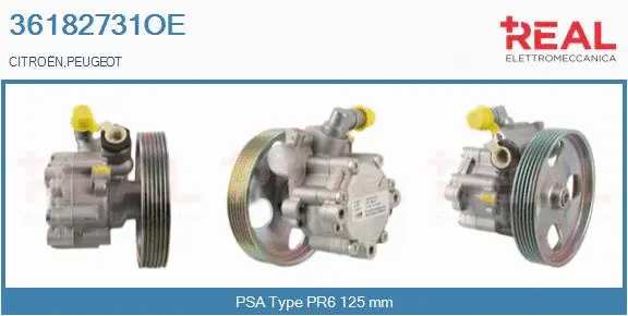 Hydraulic Pump, steering (36182731OE)