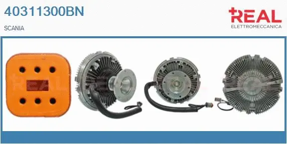 Clutch, radiator fan (40311300BN)