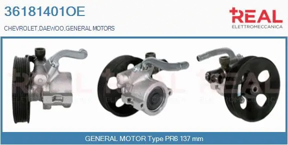 Hydraulic Pump, steering (36181401OE)