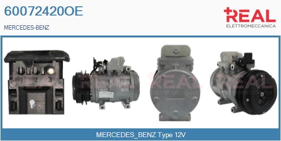 Compressor, air conditioning (60072420OE)