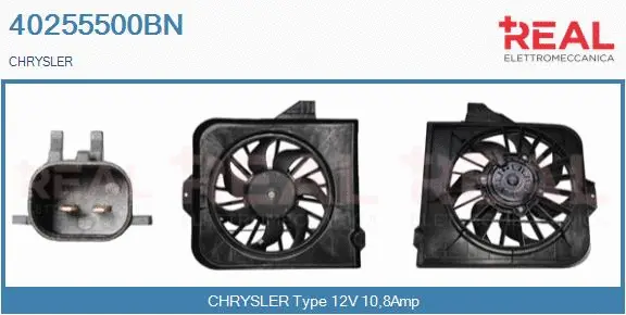 Electric Motor, radiator fan (40255500BN)