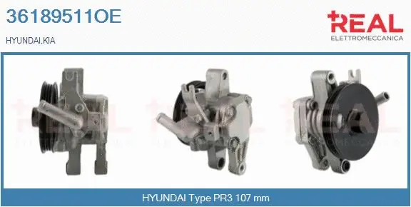 Hydraulic Pump, steering (36189511OE)