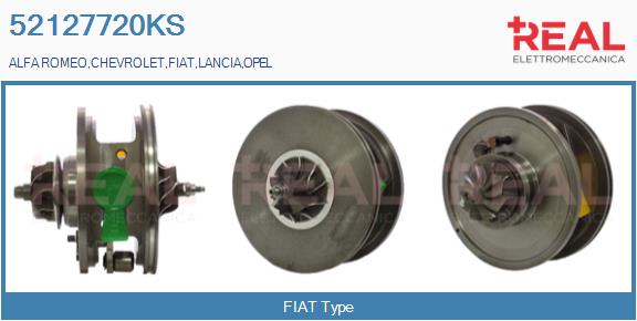 Core assembly, turbocharger (52127720KS)