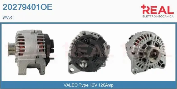 Alternator, starter (20279401OE)