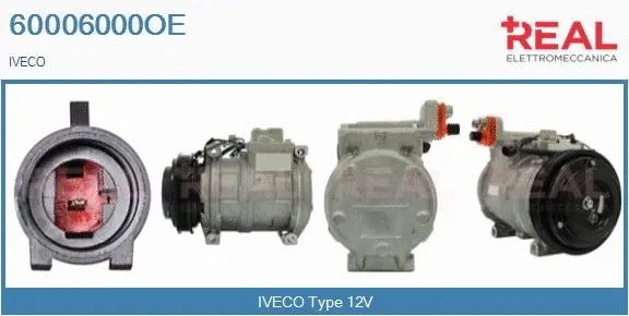 Compressor, air conditioning (60006000OE)