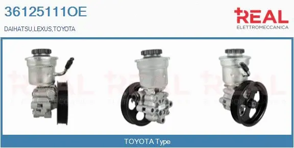 Hydraulic Pump, steering (36125111OE)