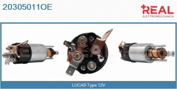 Solenoid Switch, starter (20305011OE)