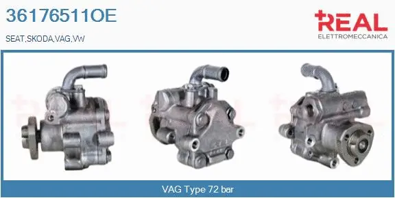 Hydraulic Pump, steering (36176511OE)