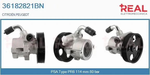 Hydraulic Pump, steering (36182821BN)