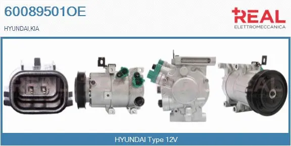 Compressor, air conditioning (60089501OE)