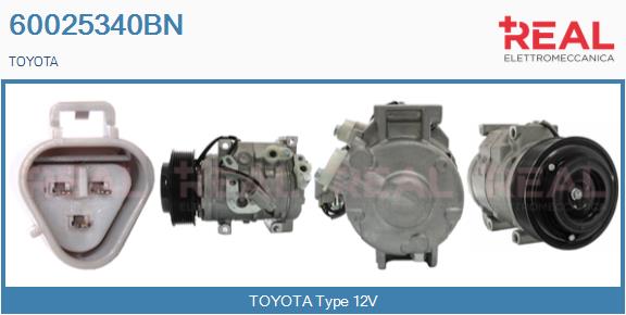 Compressor, air conditioning (60025340BN)