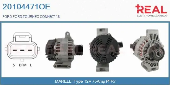 Alternator (20104471OE)