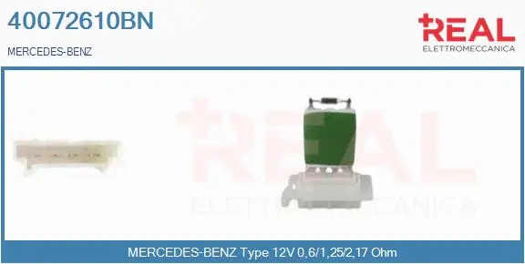 Resistor, interior blower (40072610BN)