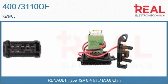 Resistor, interior blower (40073110OE)