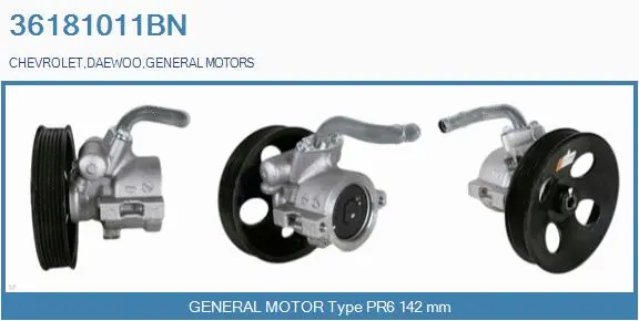 Hydraulic Pump, steering (36181011BN)