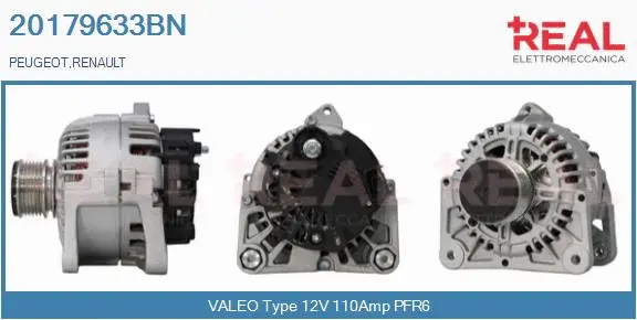 Alternator (20179633BN)