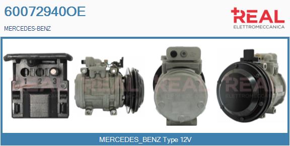 Compressor, air conditioning (60072940OE)