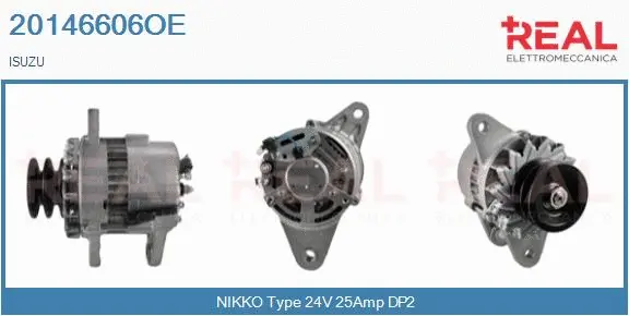 Alternator (20146606OE)