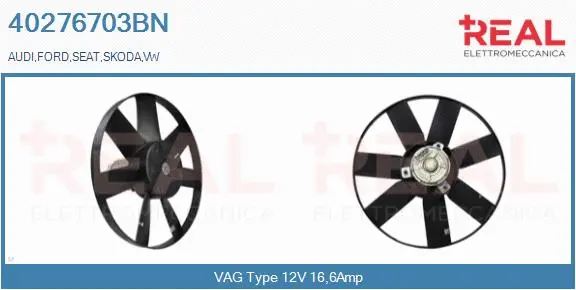 Fan, engine cooling (40276703BN)