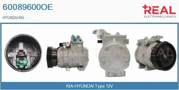 Compressor, air conditioning (60089600OE)