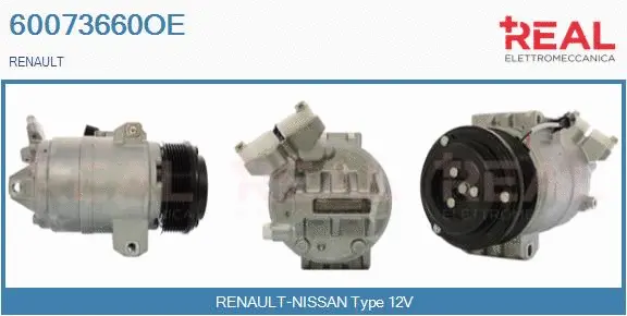 Compressor, air conditioning (60073660OE)