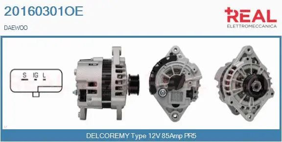 Alternator (20160301OE)